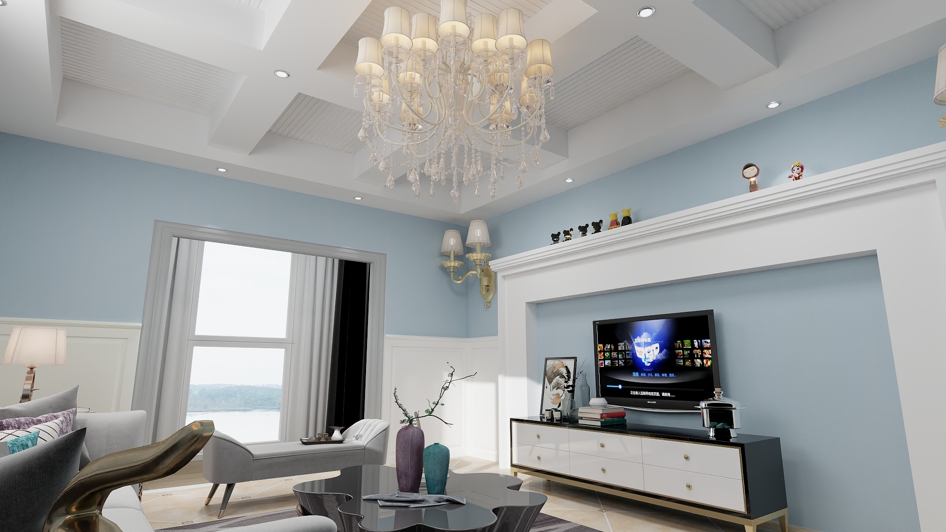 亚轩zlp-美式-装修设计方案