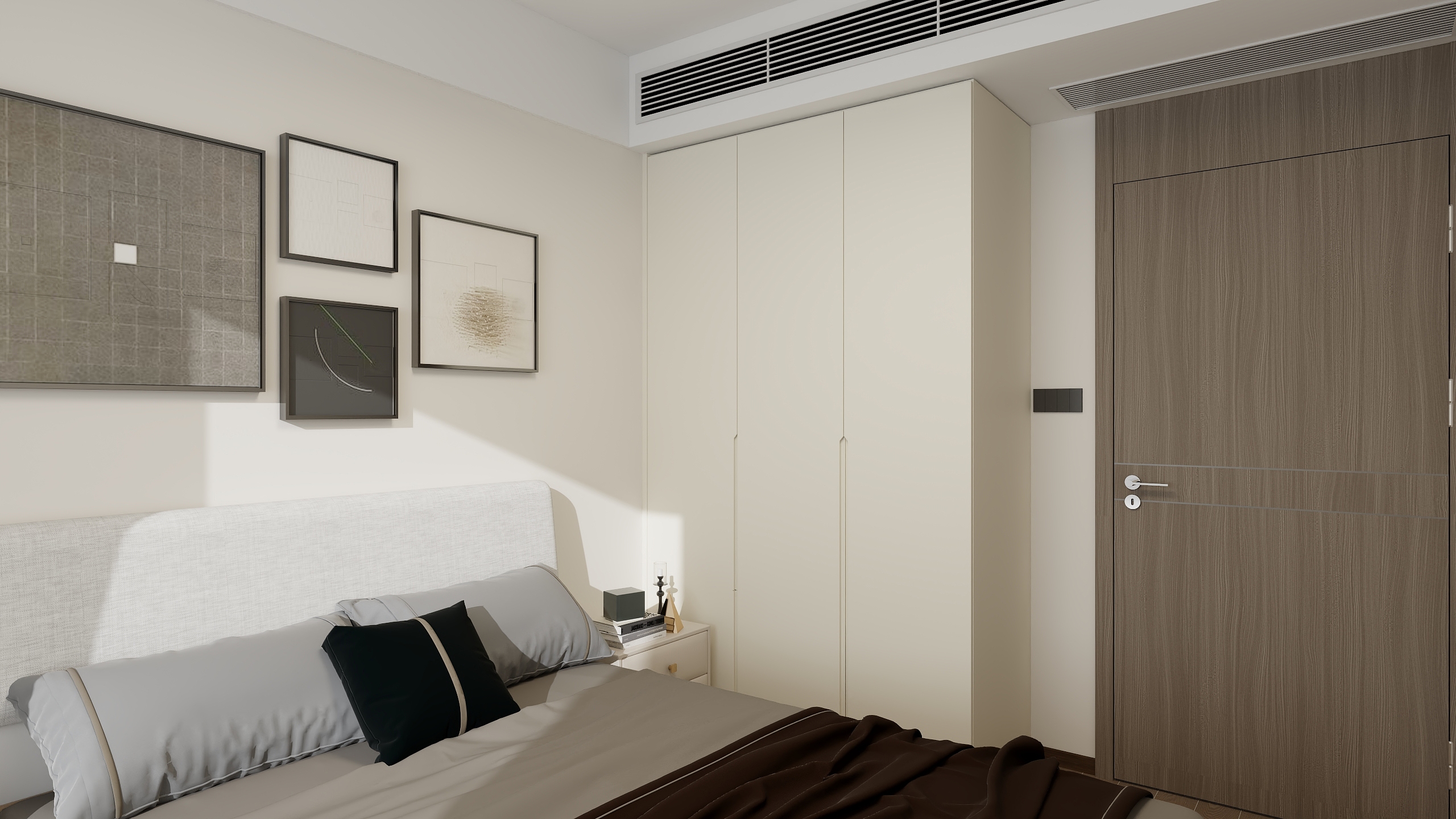 ATAO设计-龙湖南山虹桥天玺领峯-主卧面对面衣柜-装修设计方案