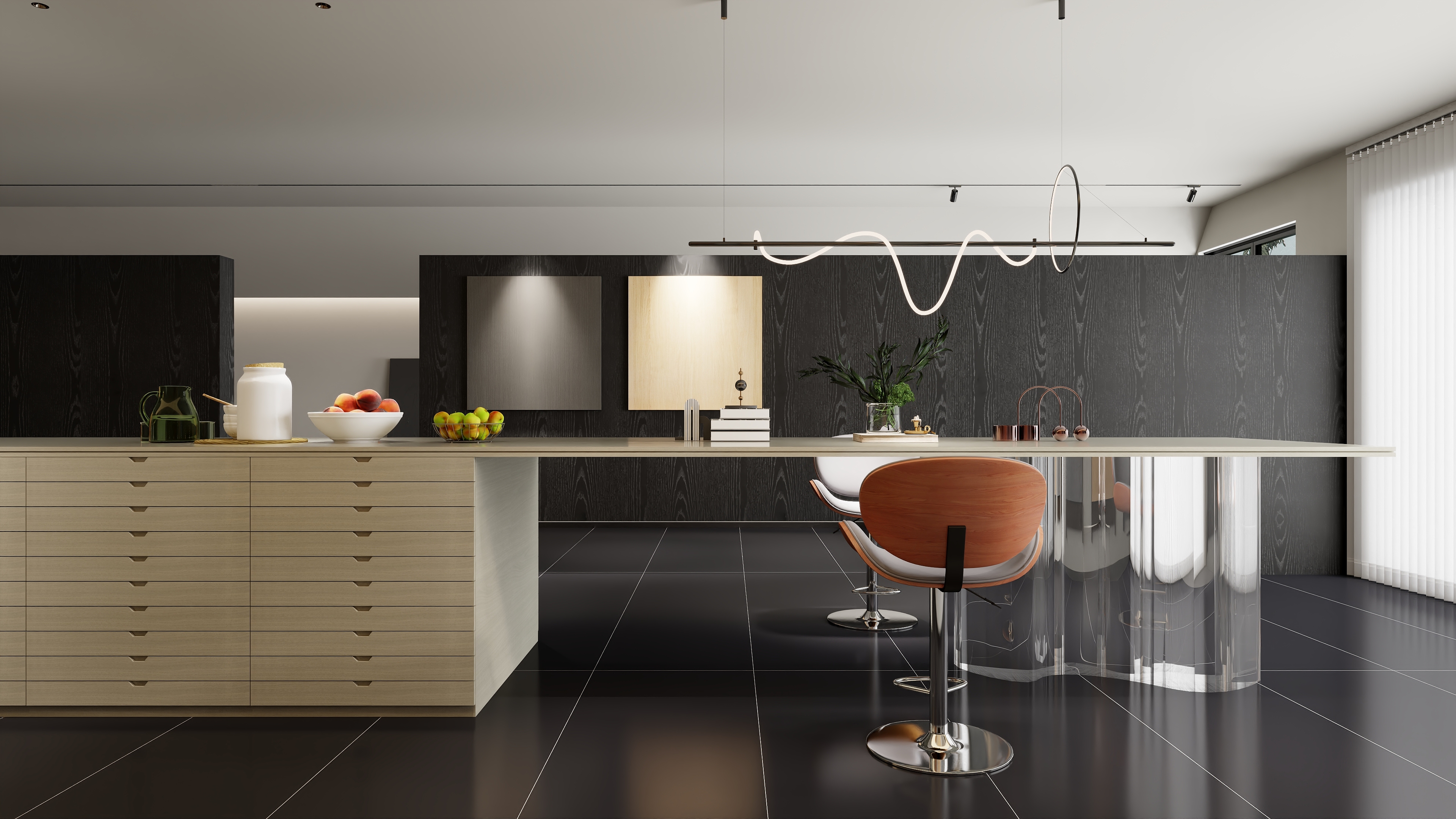 至简名设一张齐周-260㎡现代风格展厅   SI-装修设计方案