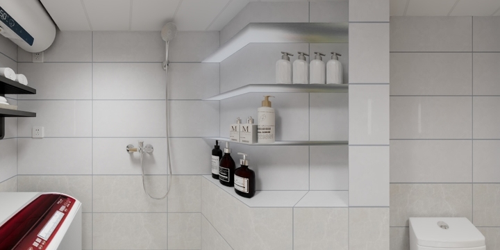 饰妍家空间设计-凌安里-半包热水器-装修设计方案