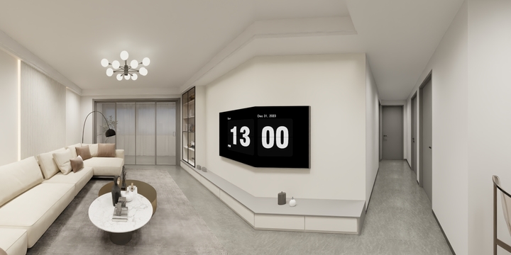 798云端设计-百川润嘉现代简约-装修设计方案