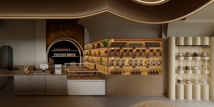 蒙自云舍设计-烘焙店-装修设计方案