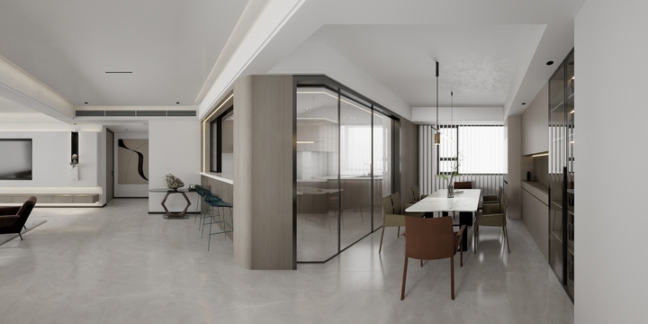 旌德博德瓷砖-壹号院16#208-装修设计方案