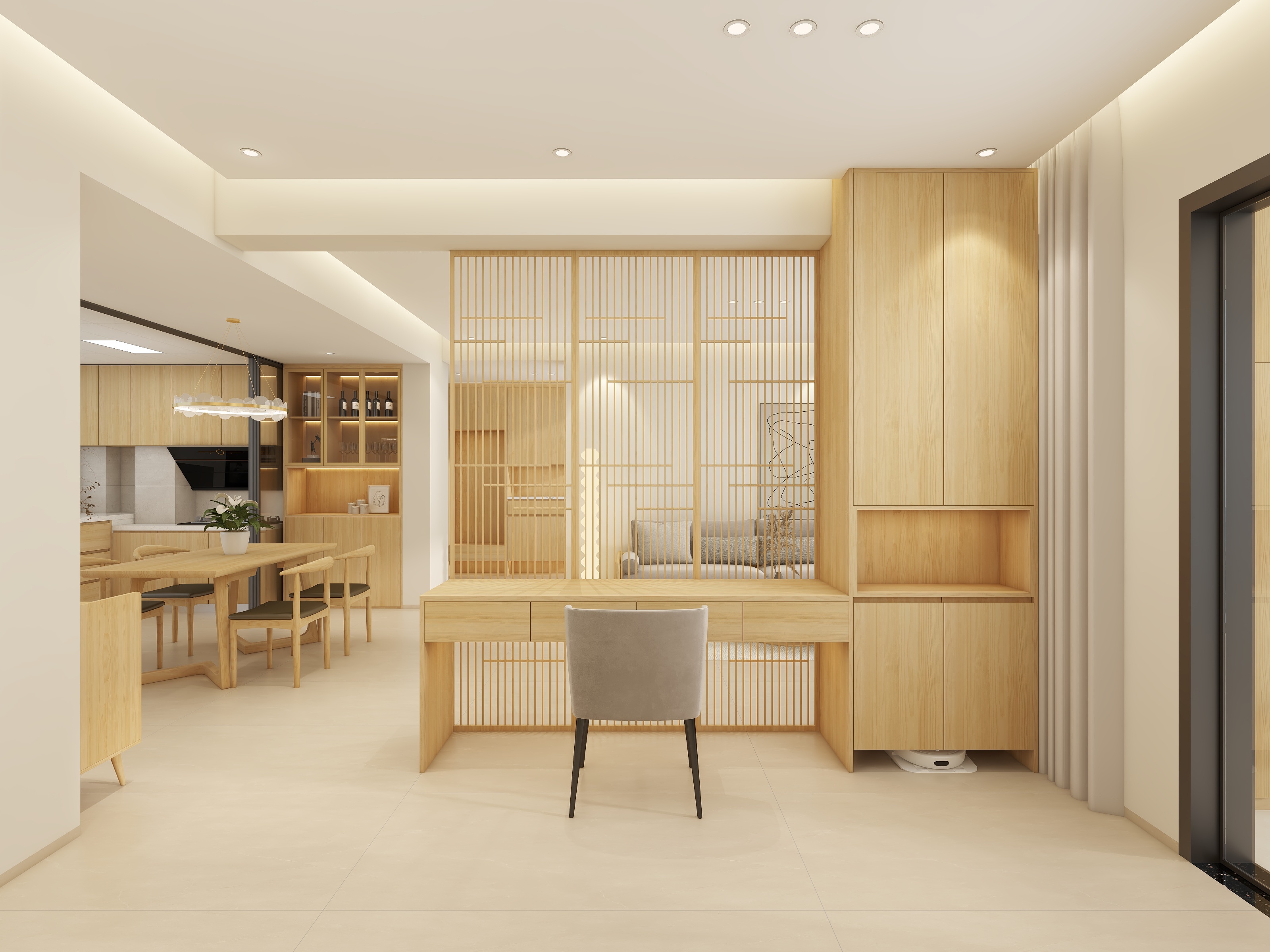 惠州装修找沫竹-九峰华庭-椿语装修效果图