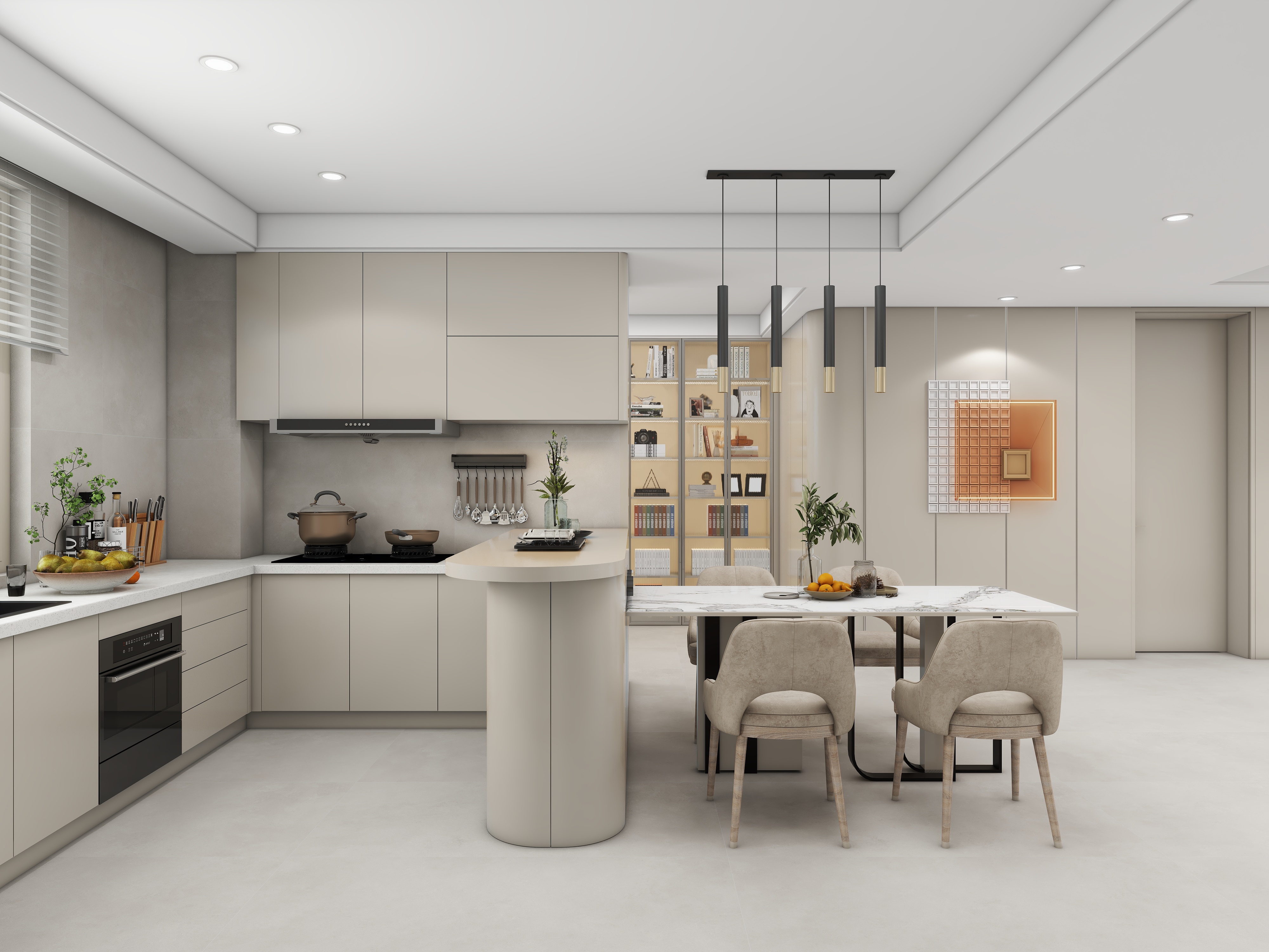 唯诺张掖-理想公寓125㎡-装修设计方案