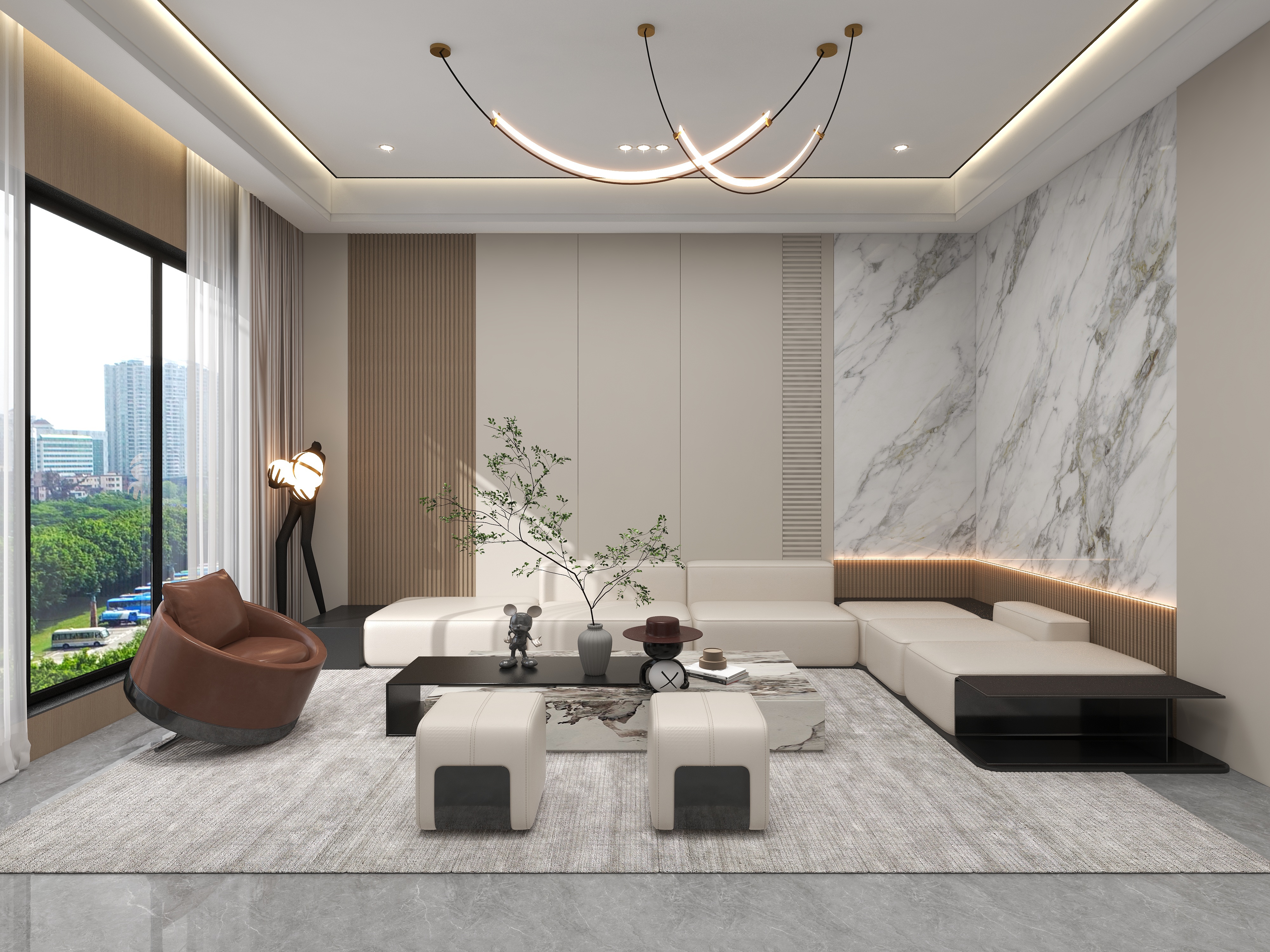 张福梅-财富小区别墅-装修设计方案