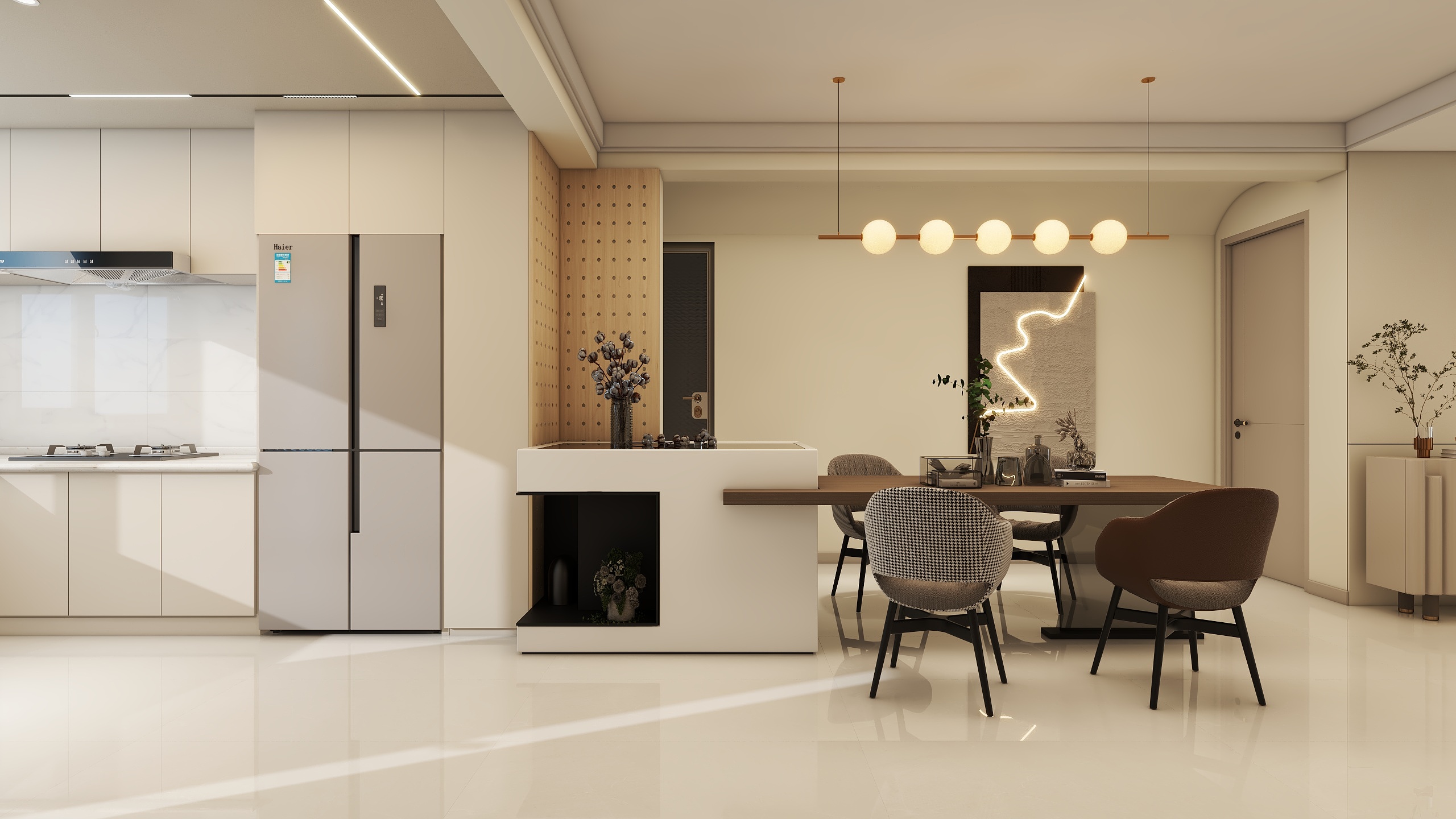 贾珍宇-如意~奶油~130㎡-装修设计方案