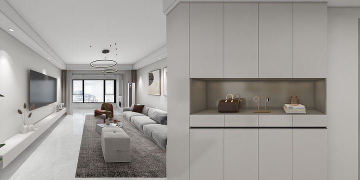 一揽装饰-祥云大院8-3-401-装修设计方案