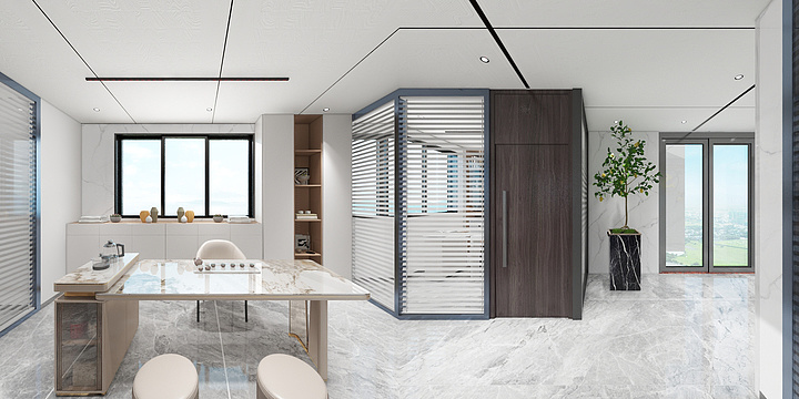 设计师罗先森-航都大厦10J-装修设计方案