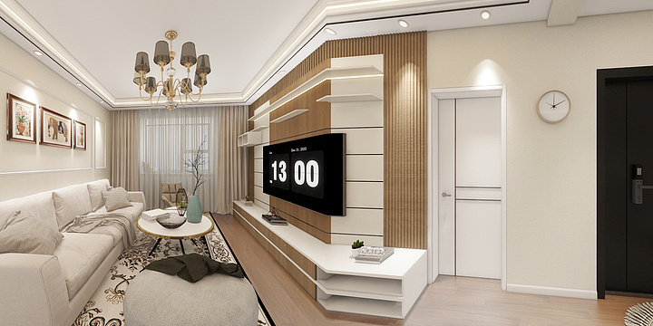 1999哦-幸福小区100平方.-装修设计方案