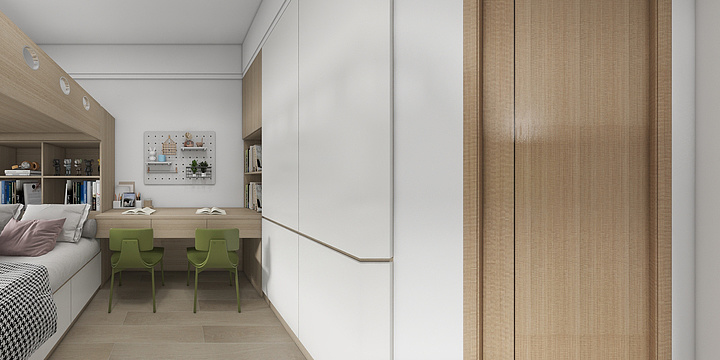 PWQ--中海哈罗学府117韦女士-装修设计方案