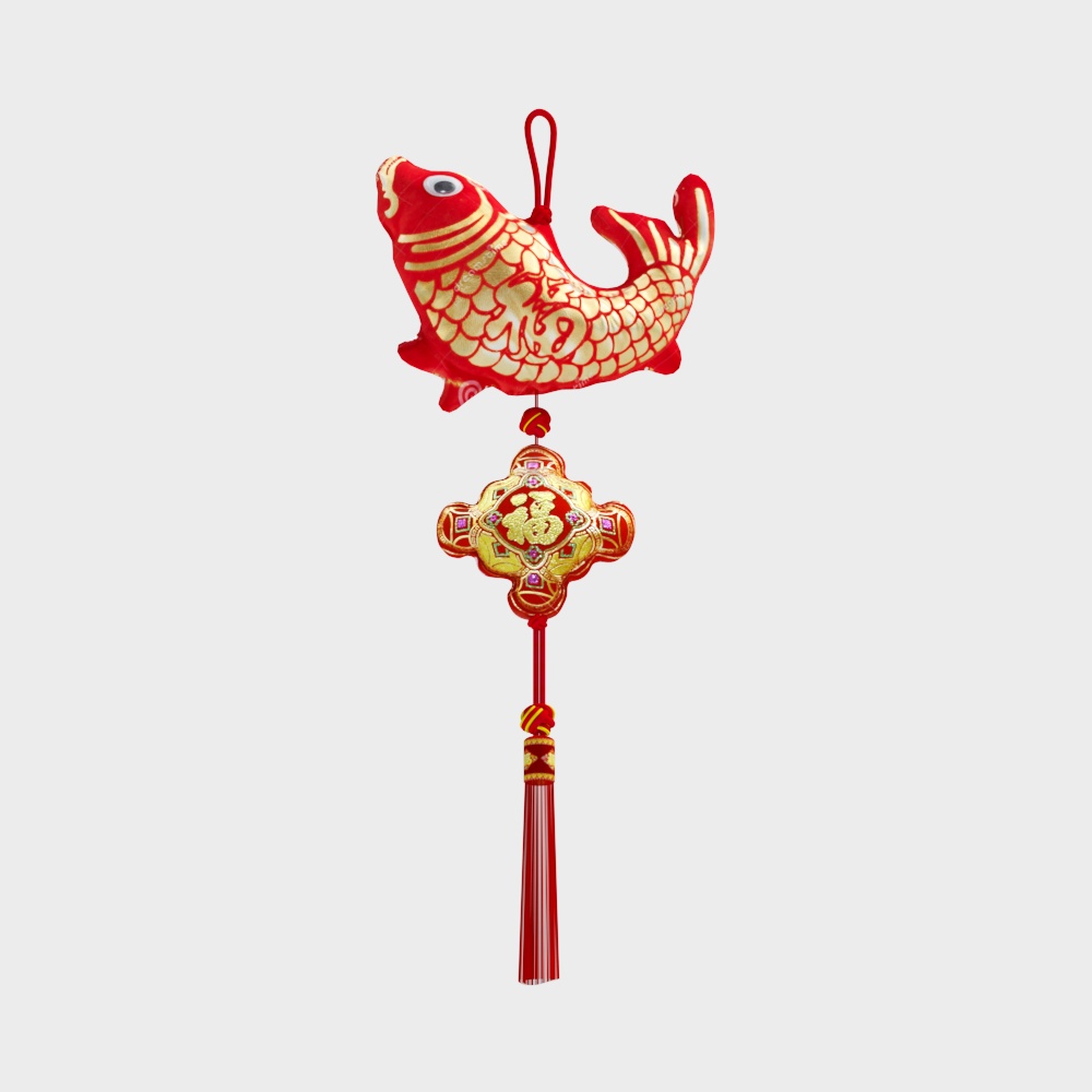 新年年年有余挂件