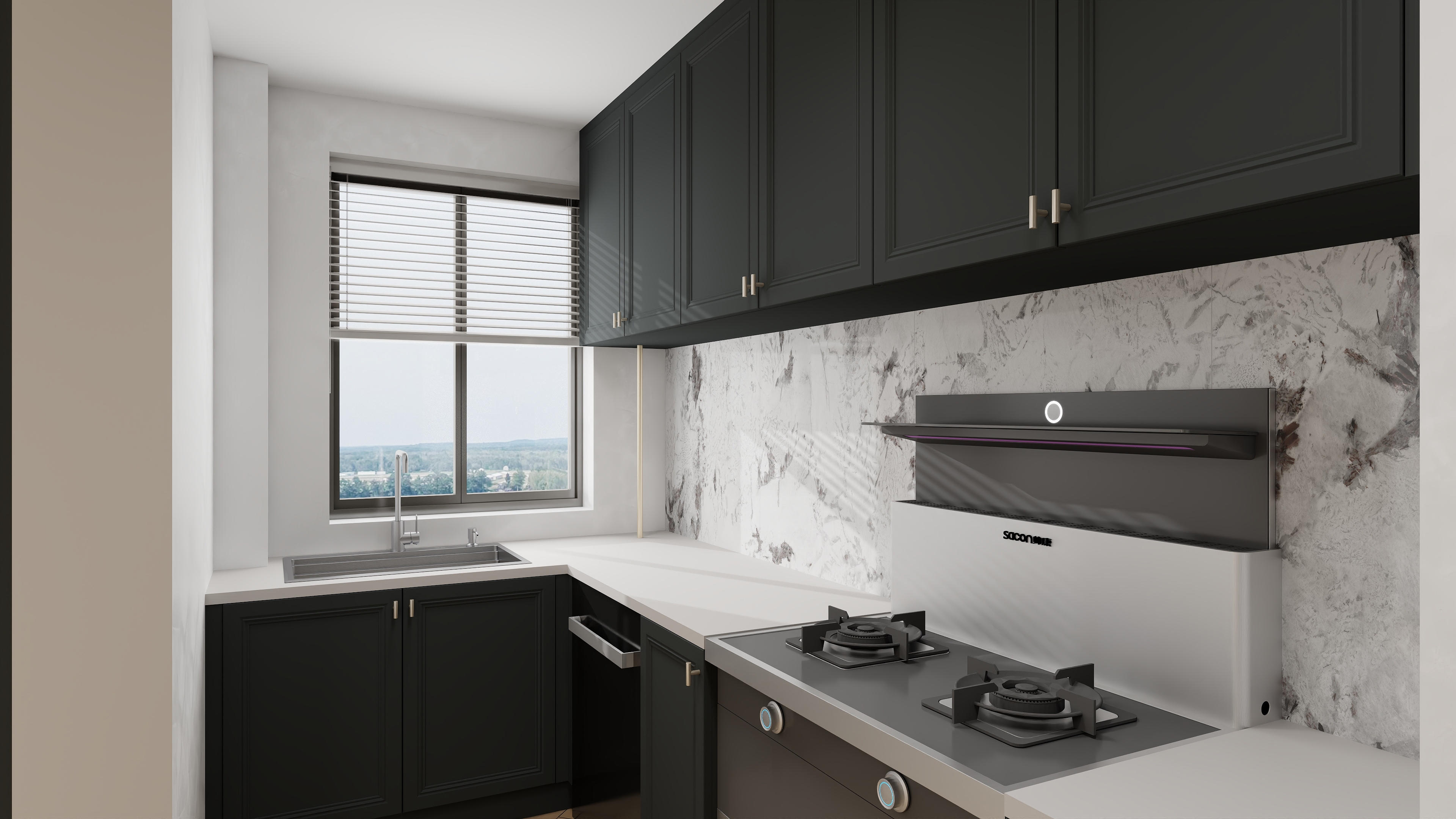 凯旋木业-雍华庭7栋A单元1001-装修设计方案