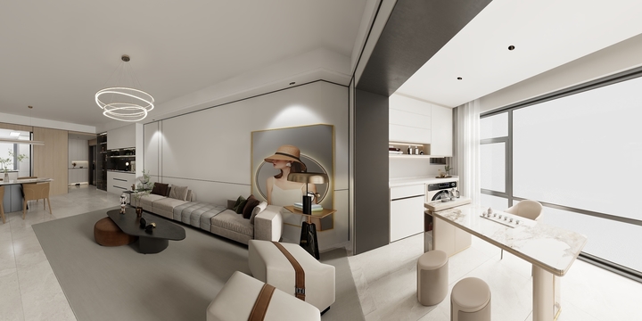 辰域空间设计-小逸老师-朝朝暮暮 7-801-装修设计方案