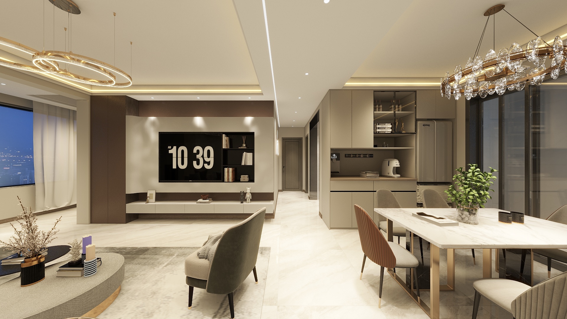 一米阳光装饰工程-吾悦和府5-1-602-装修设计方案