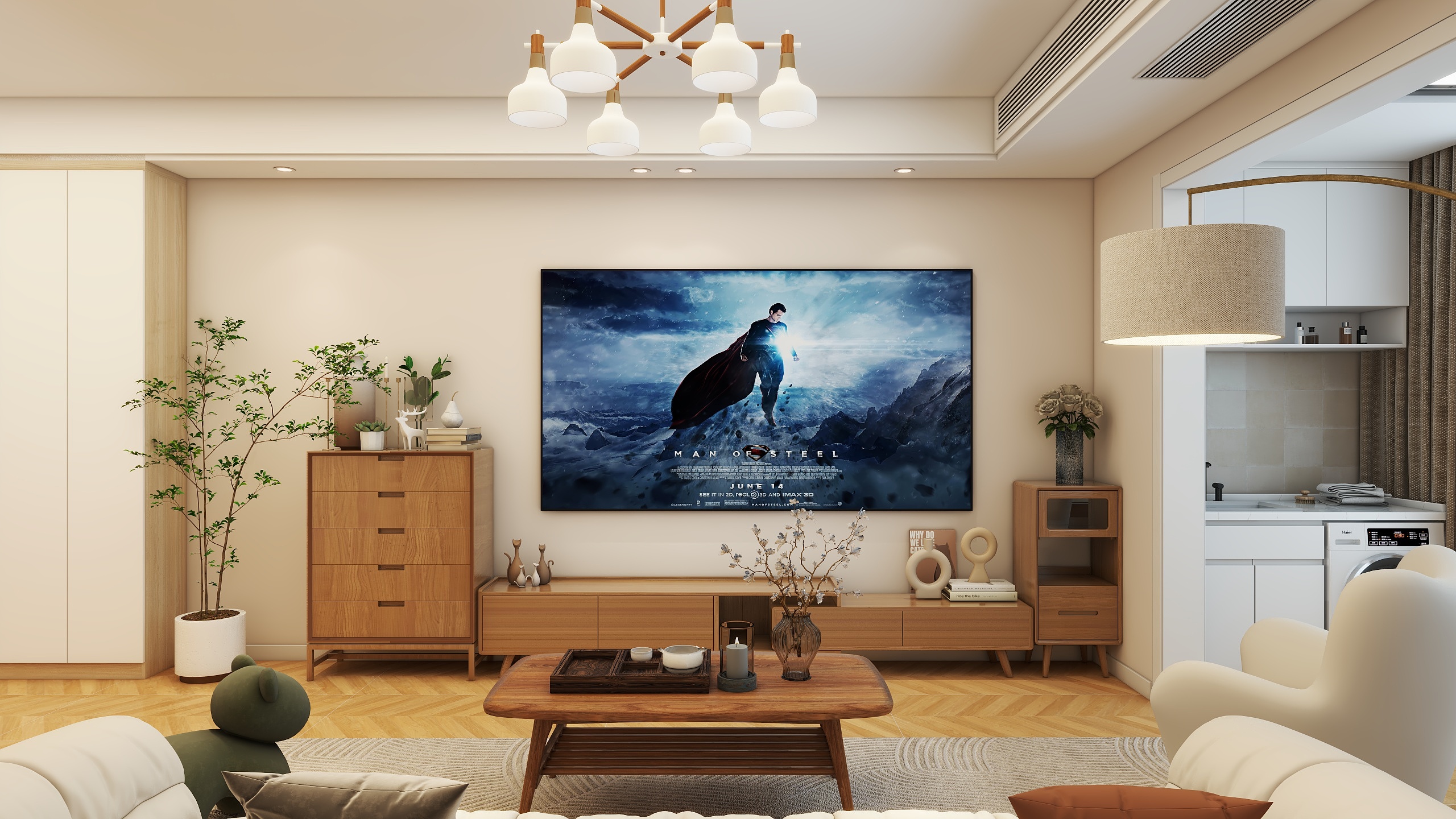 张晓雨-120原木风-装修设计方案