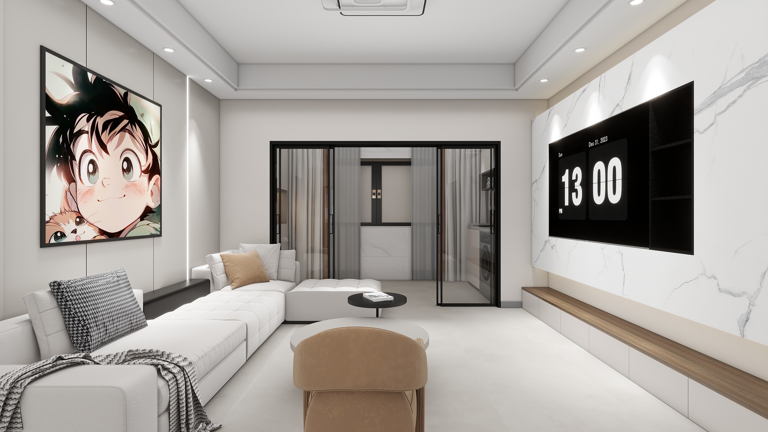 武威设计师-鸿通文德中央大境-装修设计方案