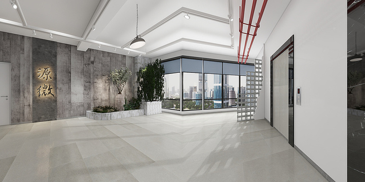 胡佐林-上海源微纺织品有限公司二稿-装修设计方案