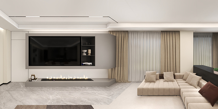 湖北阳新法狮龙-正升快乐城2-504-装修设计方案