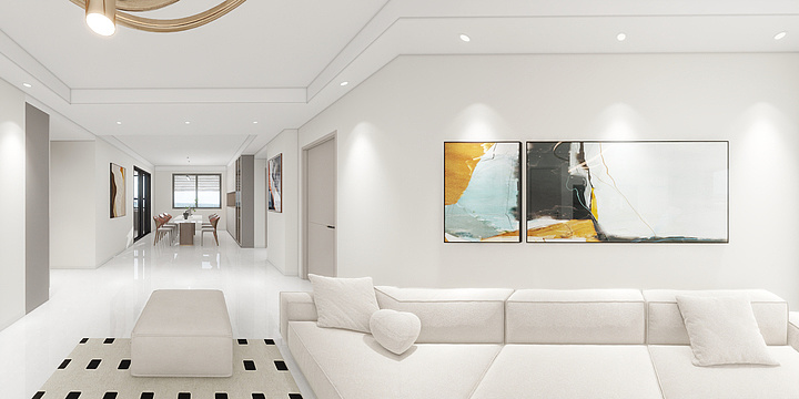 九腾庄经理-城投瑞马国风133′-装修设计方案