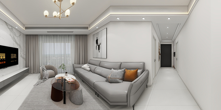 小胡子设计师-钱隆华府11-2-503 黄小姐-初稿二-装修设计方案