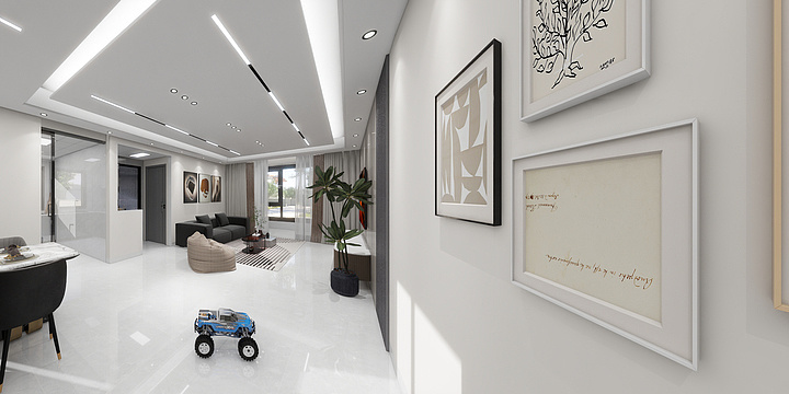 设计师丶许文庆-恒福新城1栋906韩先生-装修设计方案