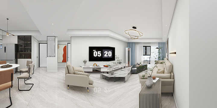 乐乐0314-学府里雅居-装修设计方案