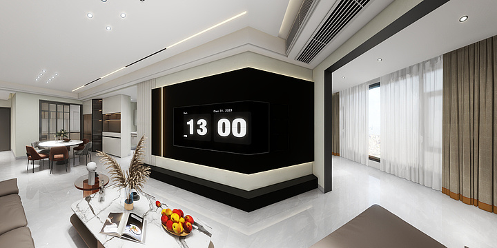 梵兴设计-星汇湾1602-装修设计方案