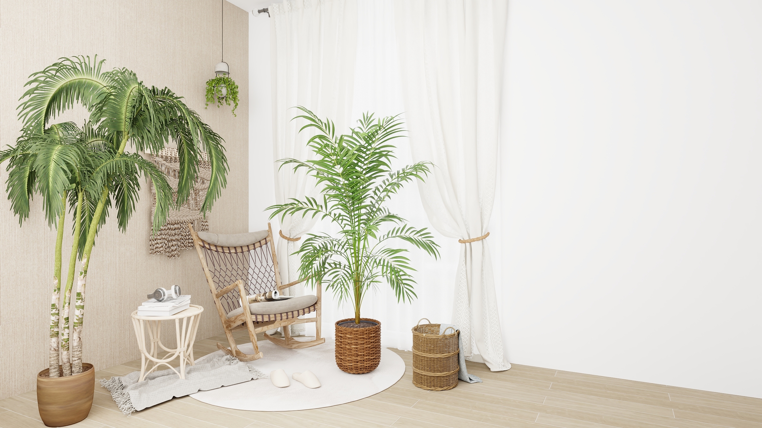 1柒-田园风角落装修装修效果图