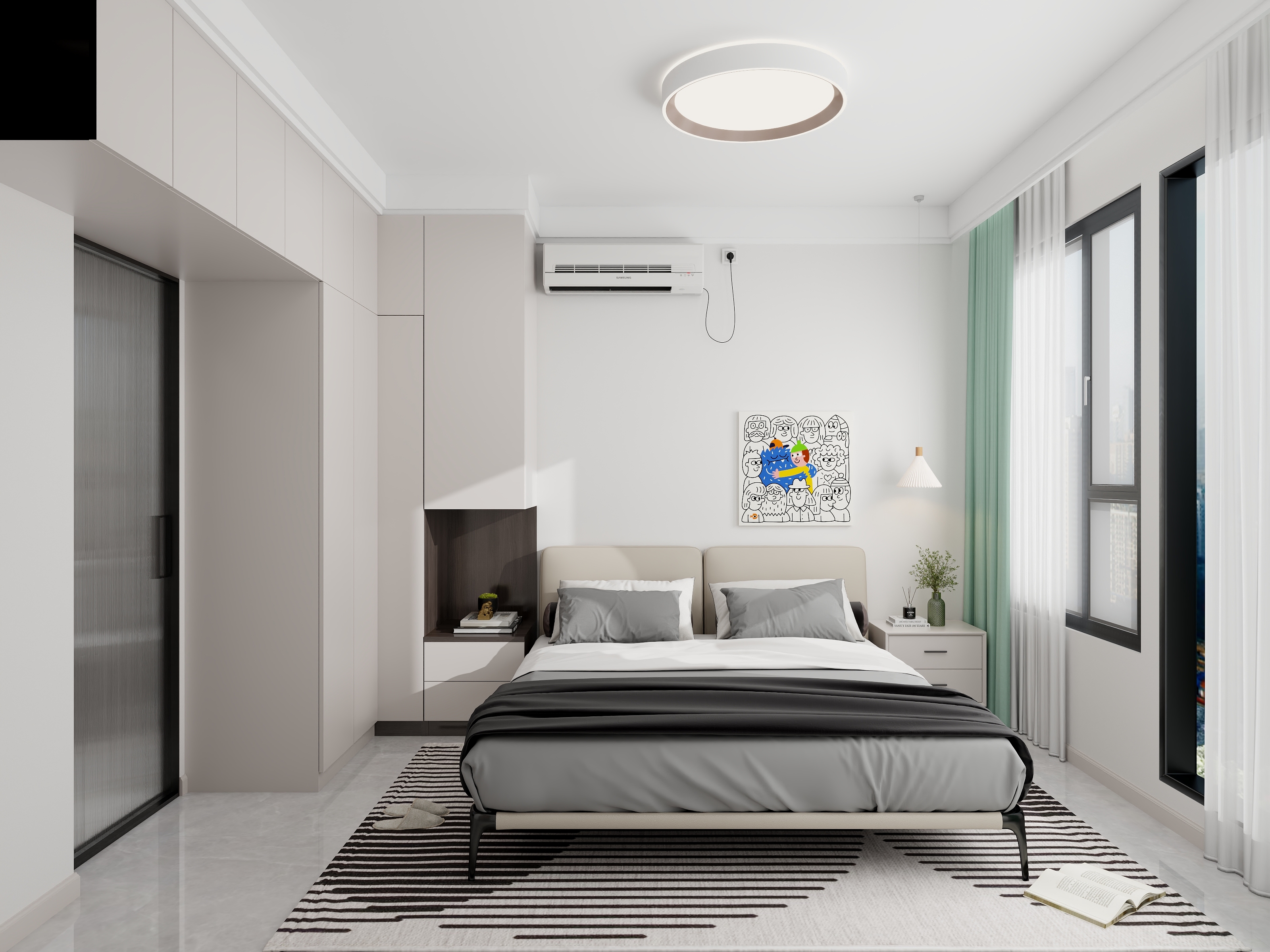 邓邦伟-金府名门陈先生雅居设计-装修设计方案