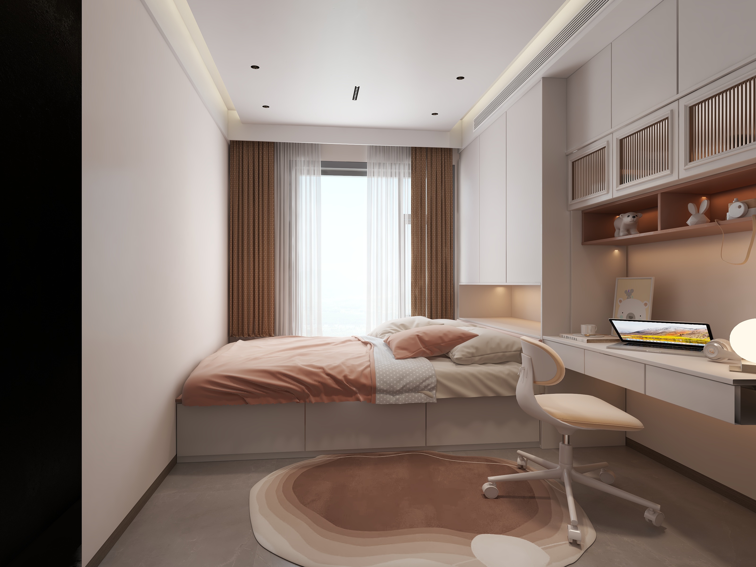 陈卓设计师-金色纽约18楼图纸-装修设计方案