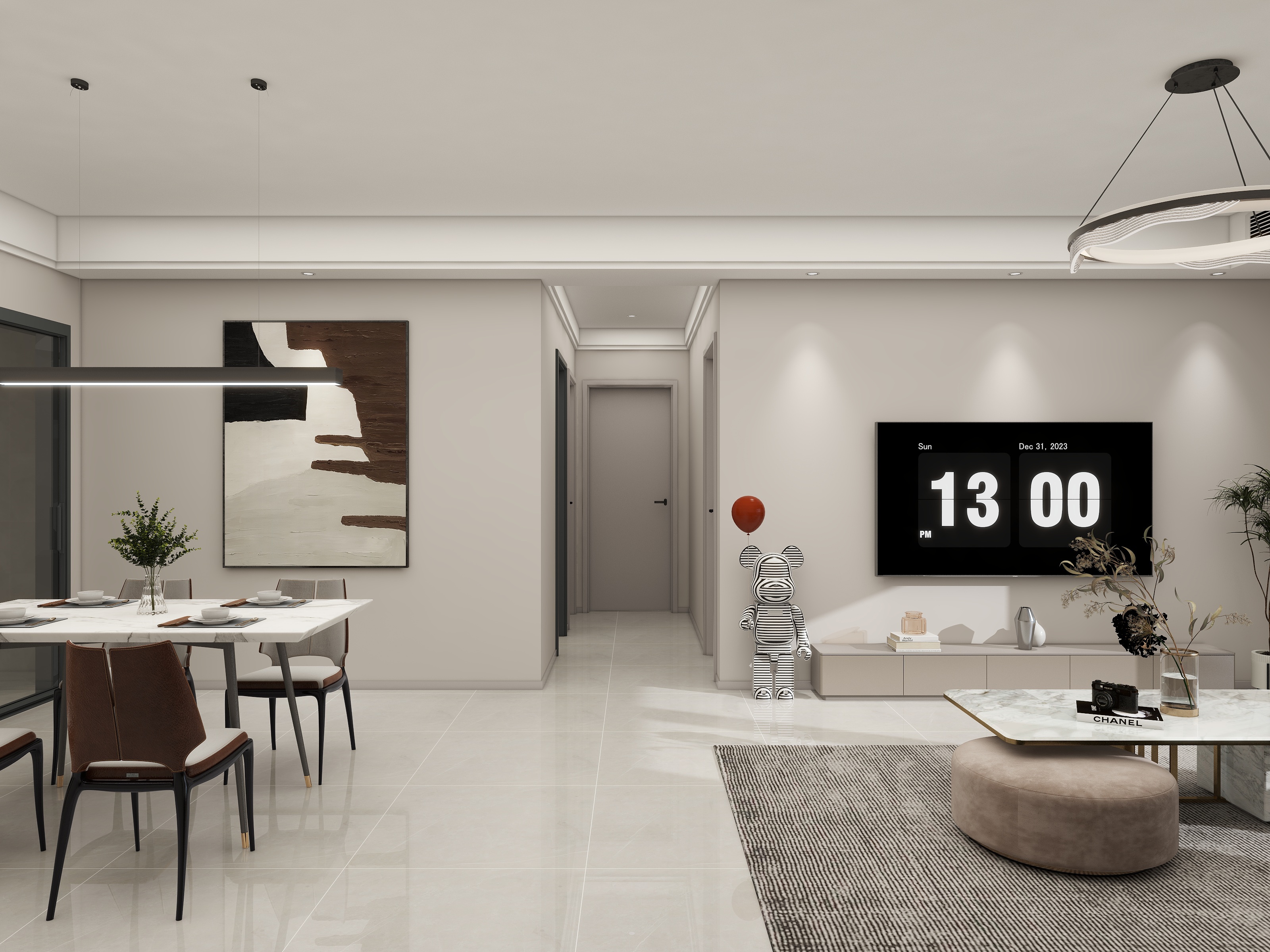 设计小咸鱼-桂语蘭园 127㎡-装修设计方案