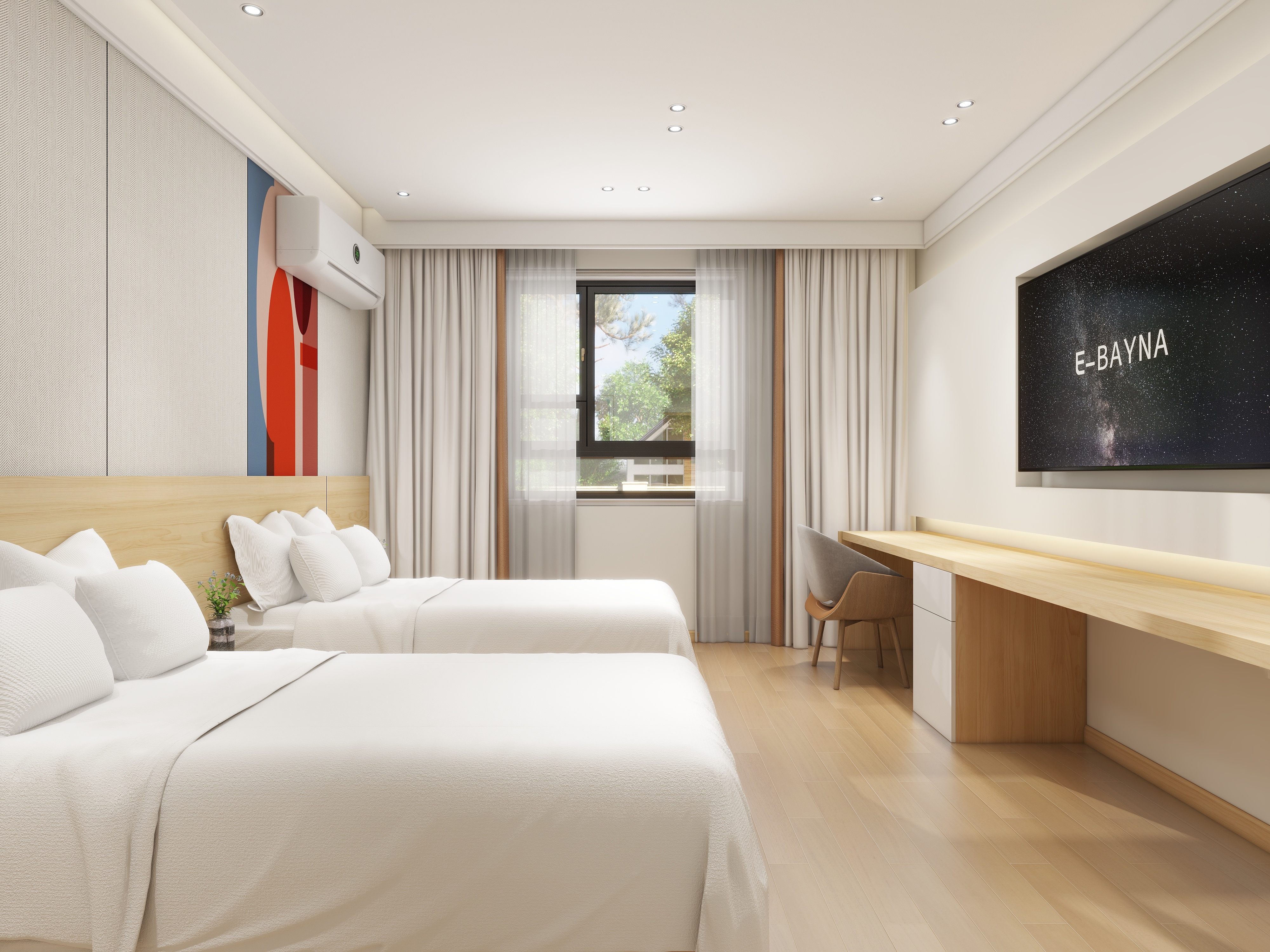 HU羽妡-酒店标间-装修设计方案