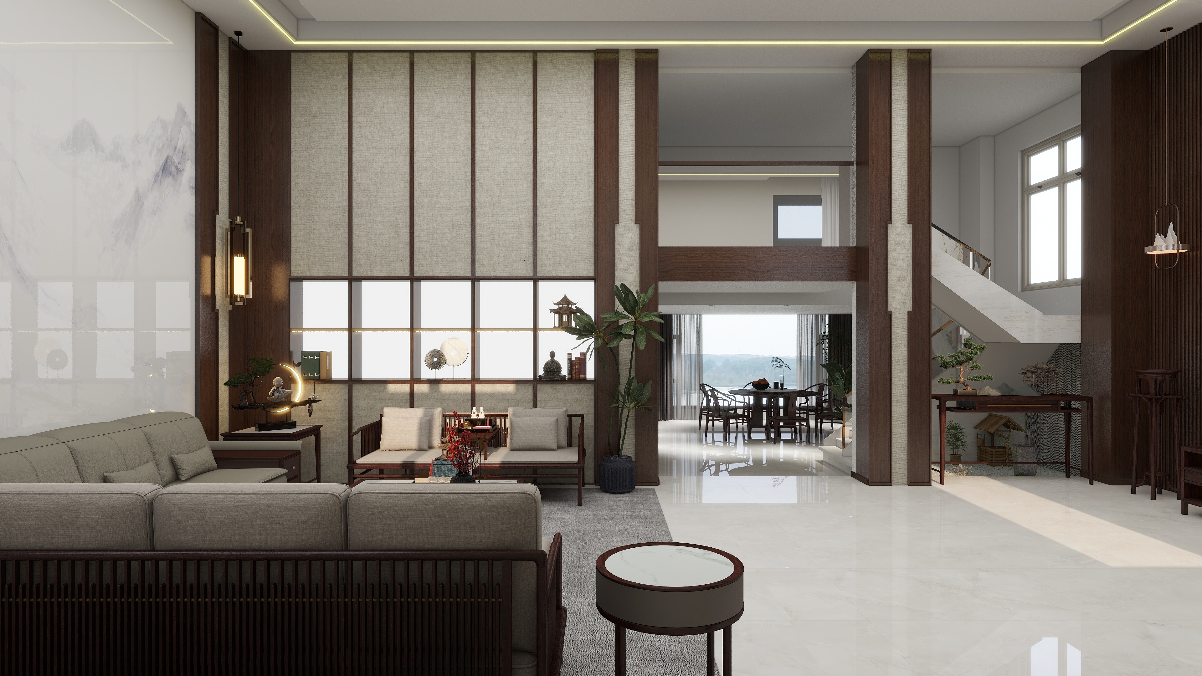 刘杨联邦设计-淡泊宁静-装修设计方案