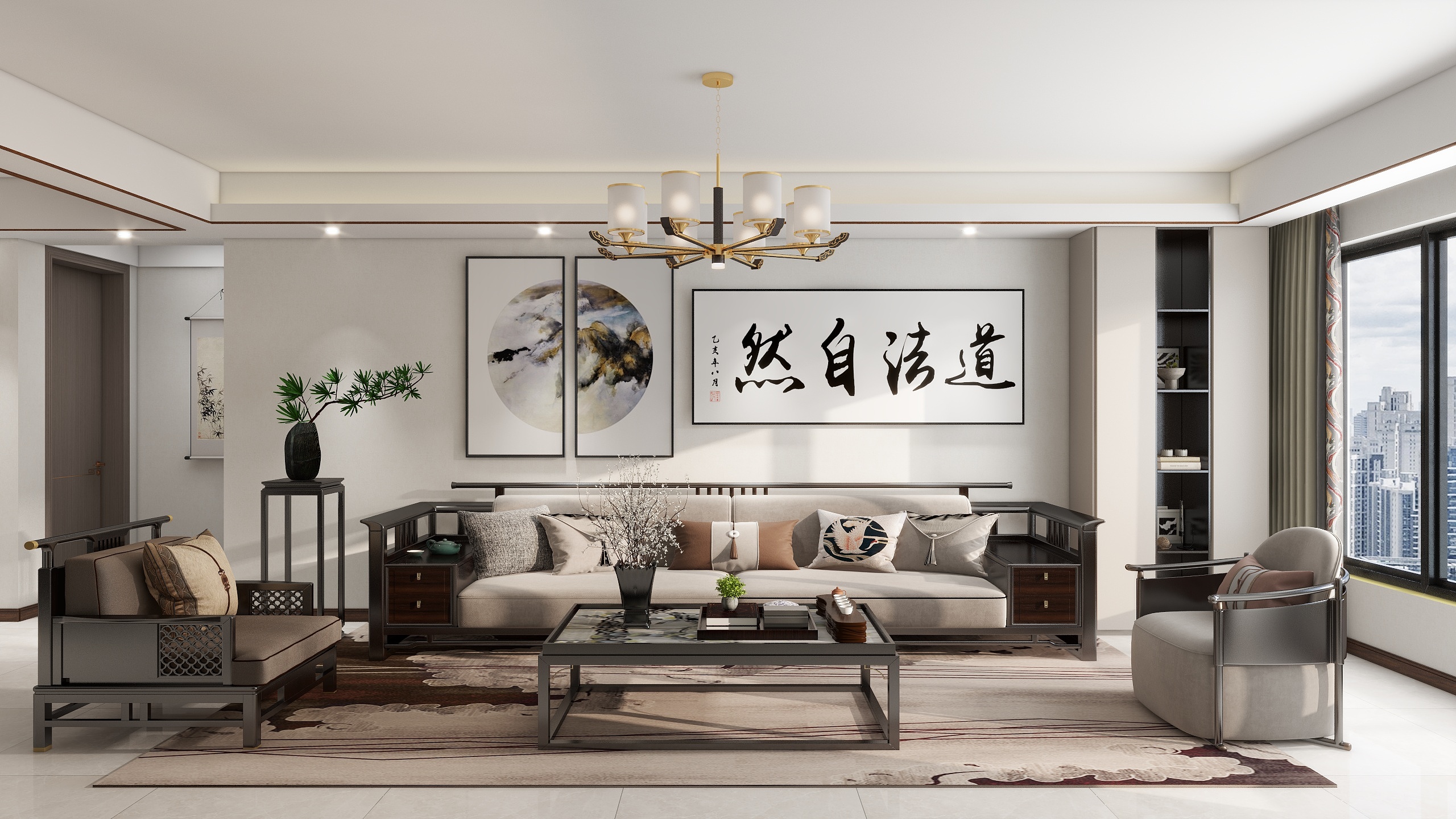 王秋笙-国茂府户型图纸CAD文件-装修设计方案