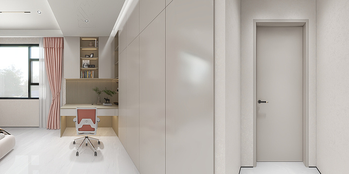 丨ID-美丽湾别墅-刘总三层-装修设计方案