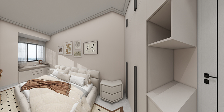 设计师丶许文庆-粮干校12栋1603申女士-装修设计方案