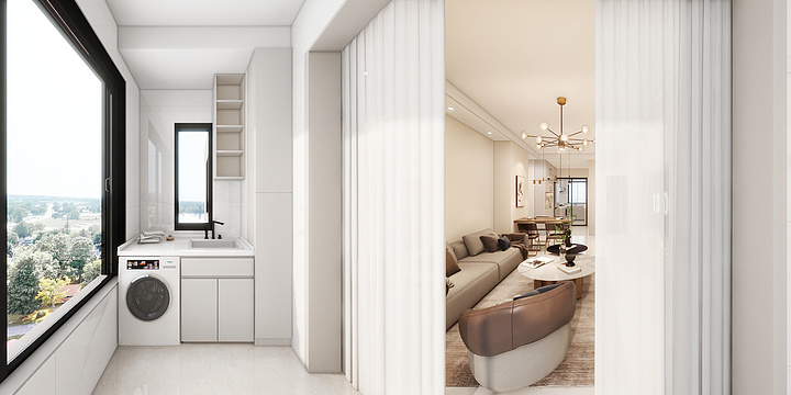 设计师@杨磊-南桥新苑潘小姐雅居-装修设计方案