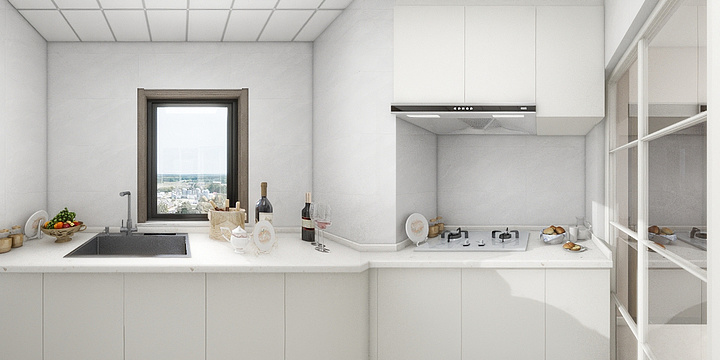 讲风-美的・锦观城97㎡3室-装修设计方案