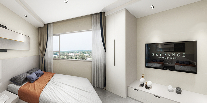 興陽工作室-温泉现代方案-装修设计方案