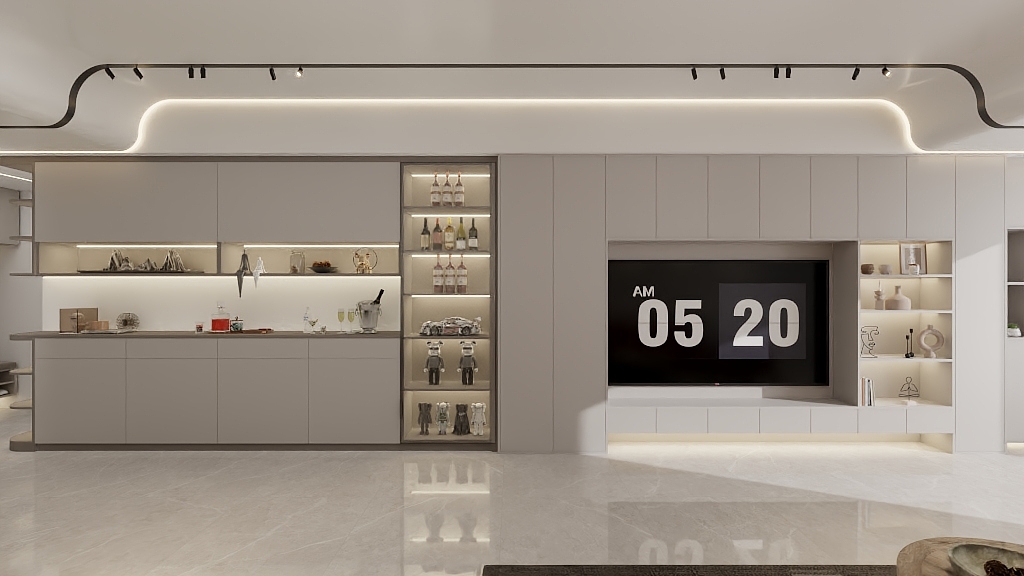 秋桐z-保利东湾55㎡-装修设计方案