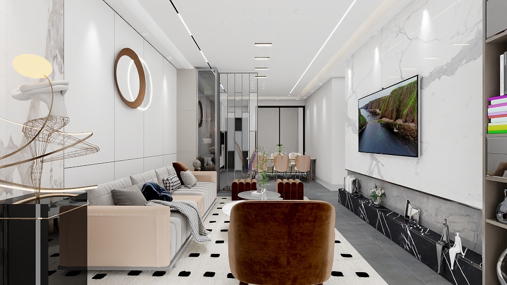 闵佐弦-太阳海岸   邱家豪-装修设计方案