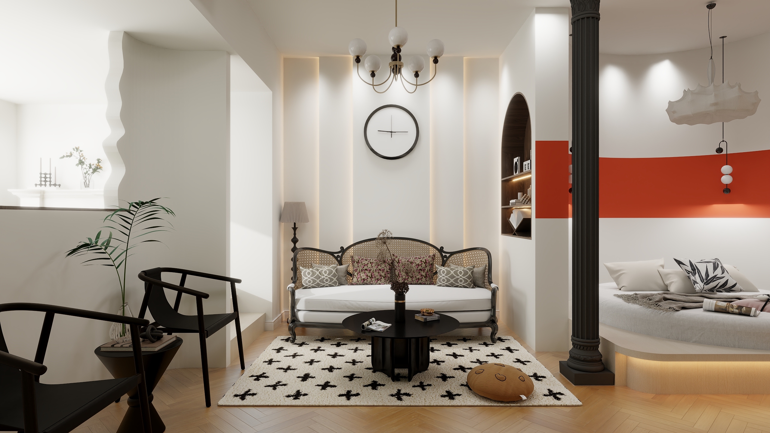 悦之城装饰设计-名城荟18户-装修设计方案