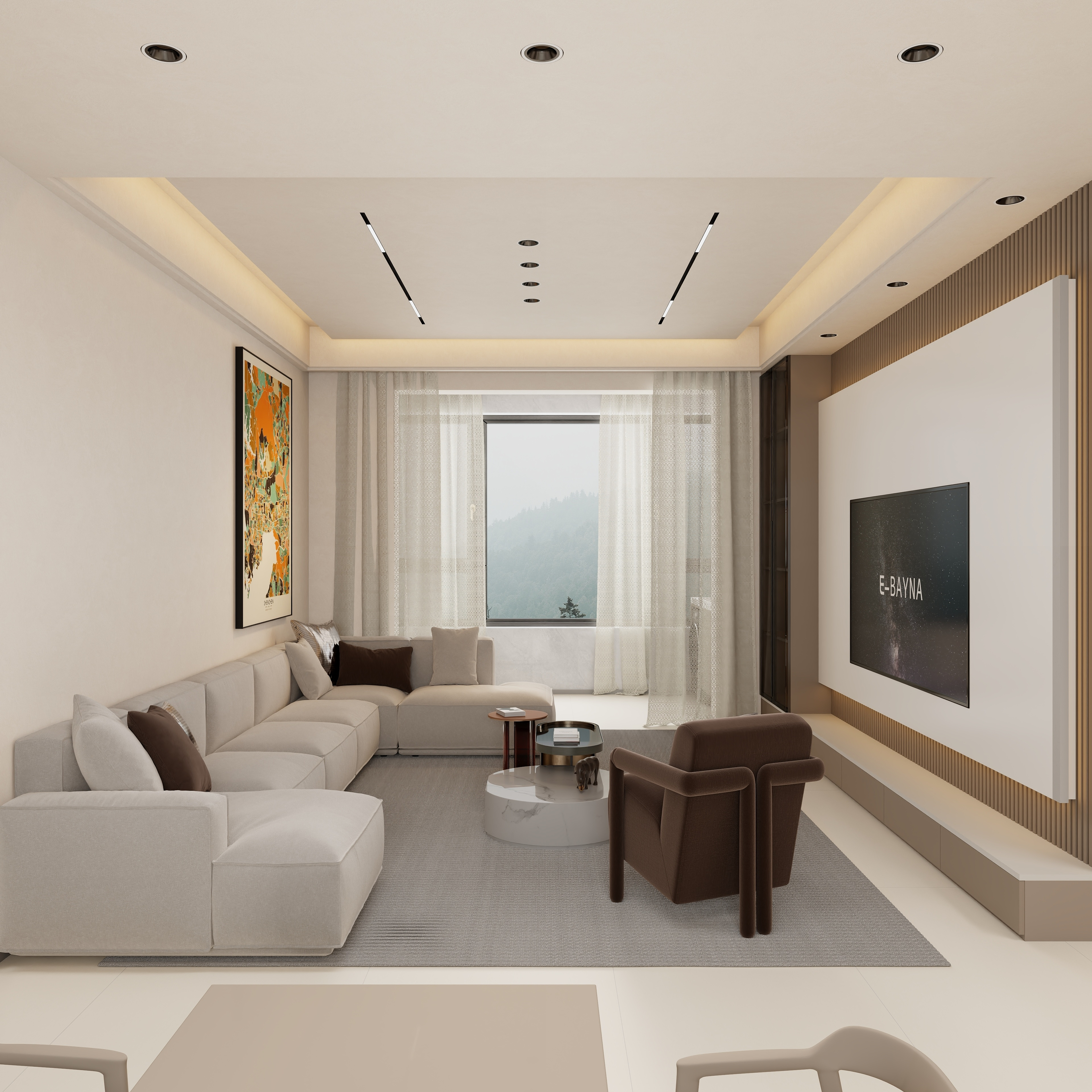 郑州赛都透明装修_张红运-融创城开珑府1号院113㎡4室-装修设计方案