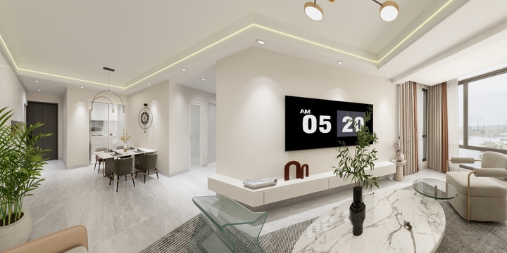 全案设计师陈秋宇-嘉悦龙湖汪先生-装修设计方案