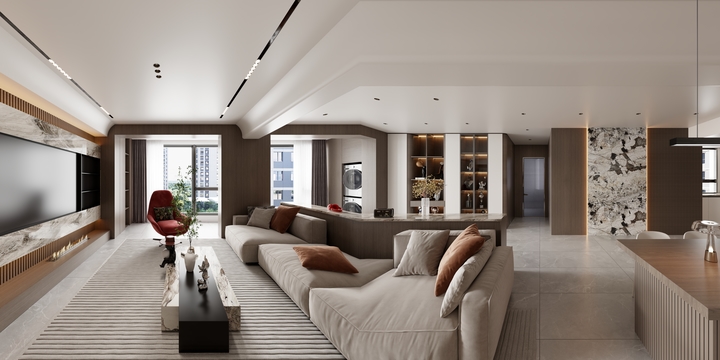 裹绒效果图-融创-协助-装修设计方案