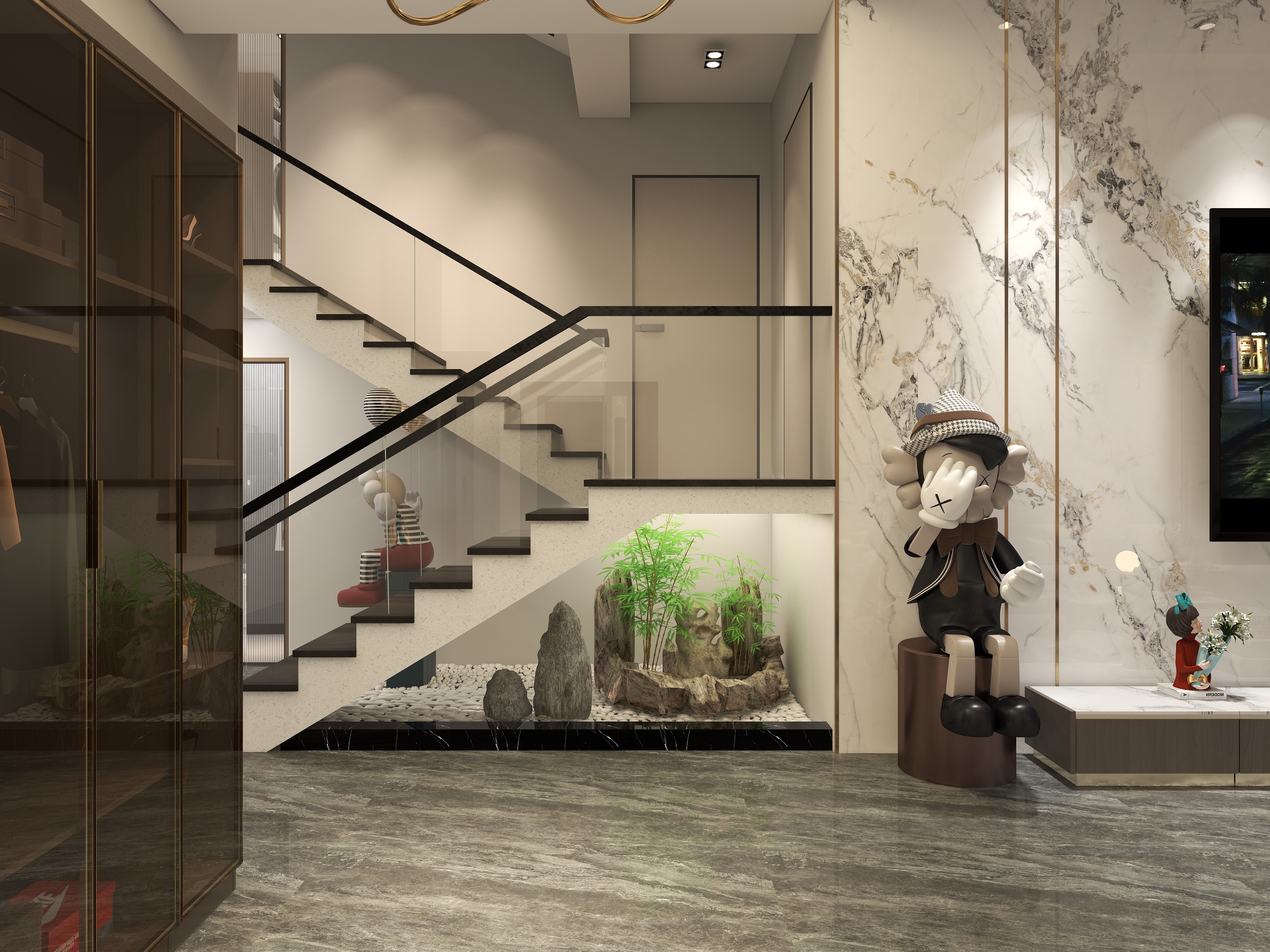 京唐港亚丹-154㎡2室装修效果图