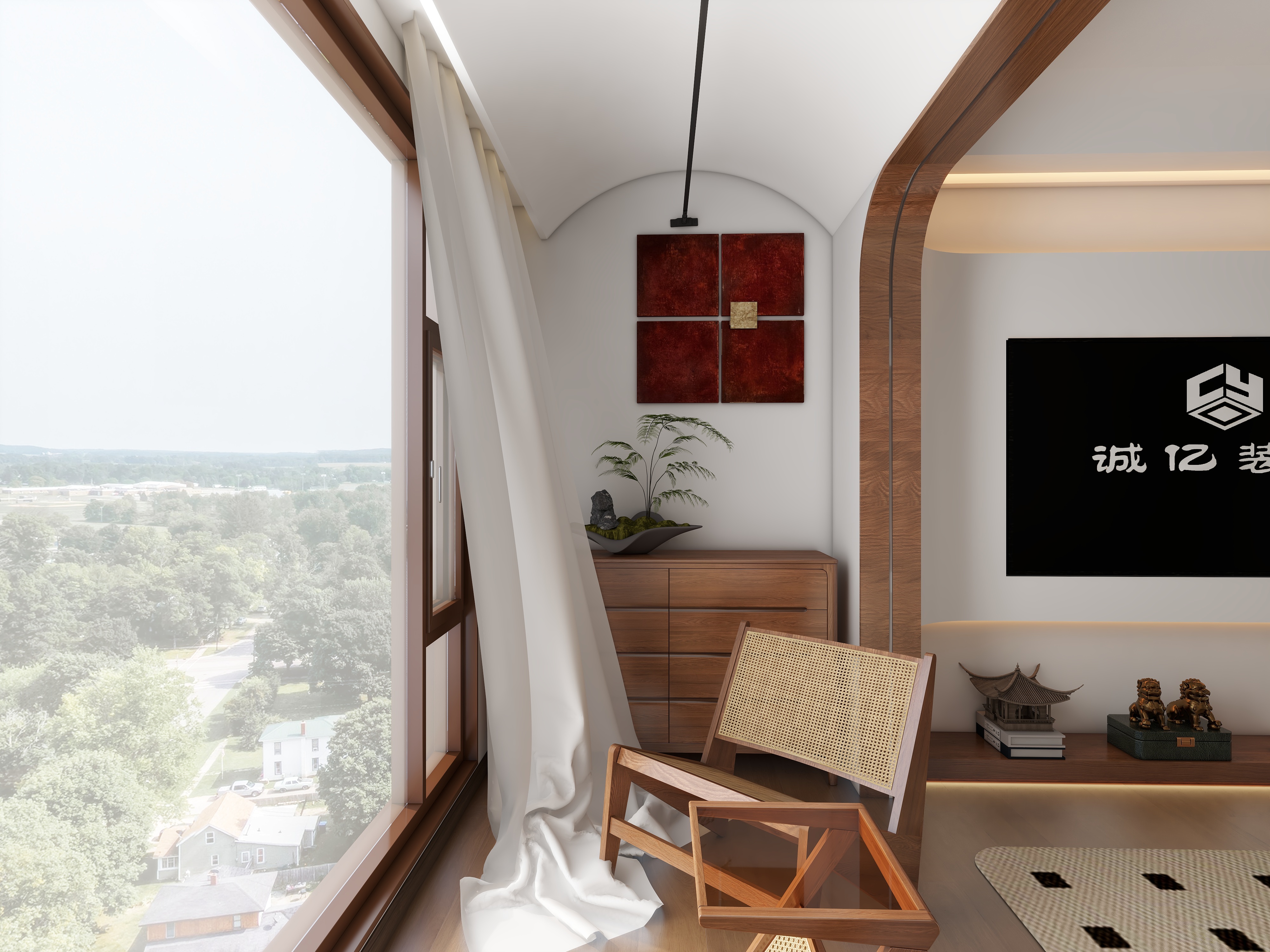 郭祥-龙湖半岛 套三 中古-装修设计方案