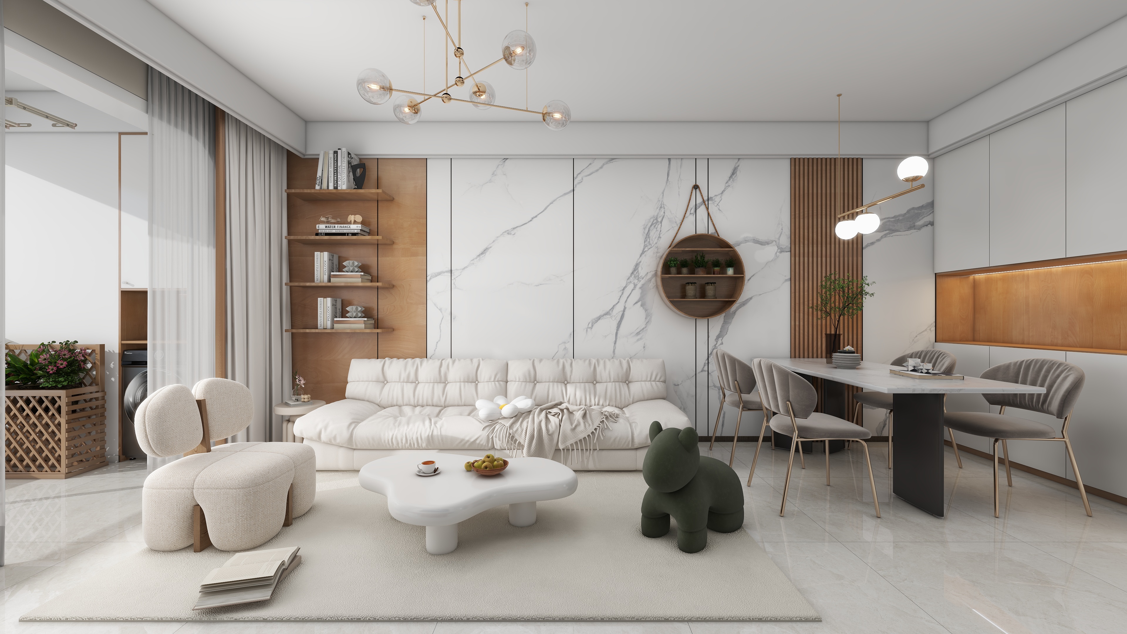 世纪主题-海德公园81㎡3室-装修设计方案