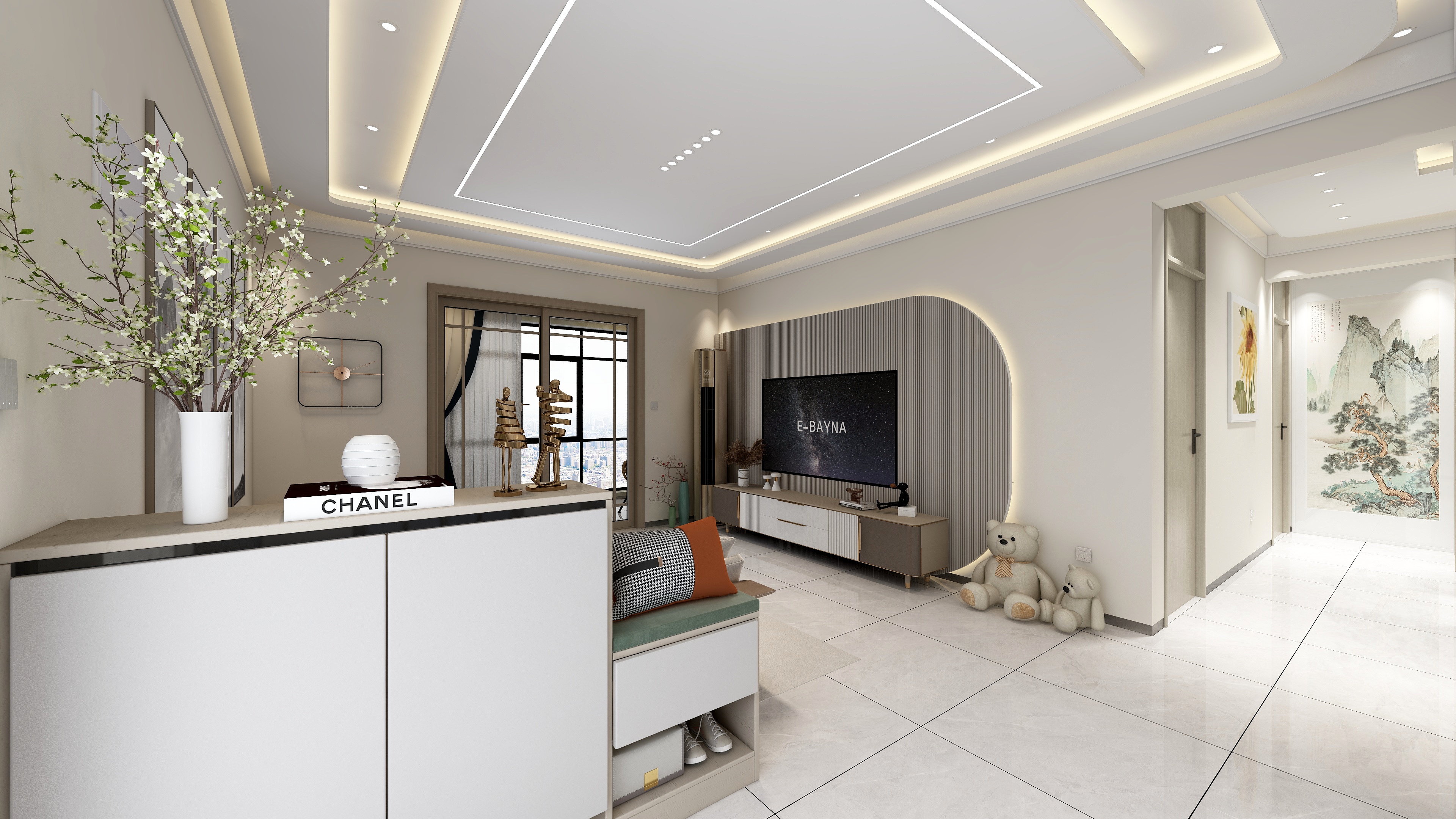 忠信博艺-誉天下御府6栋13A05号-装修设计方案